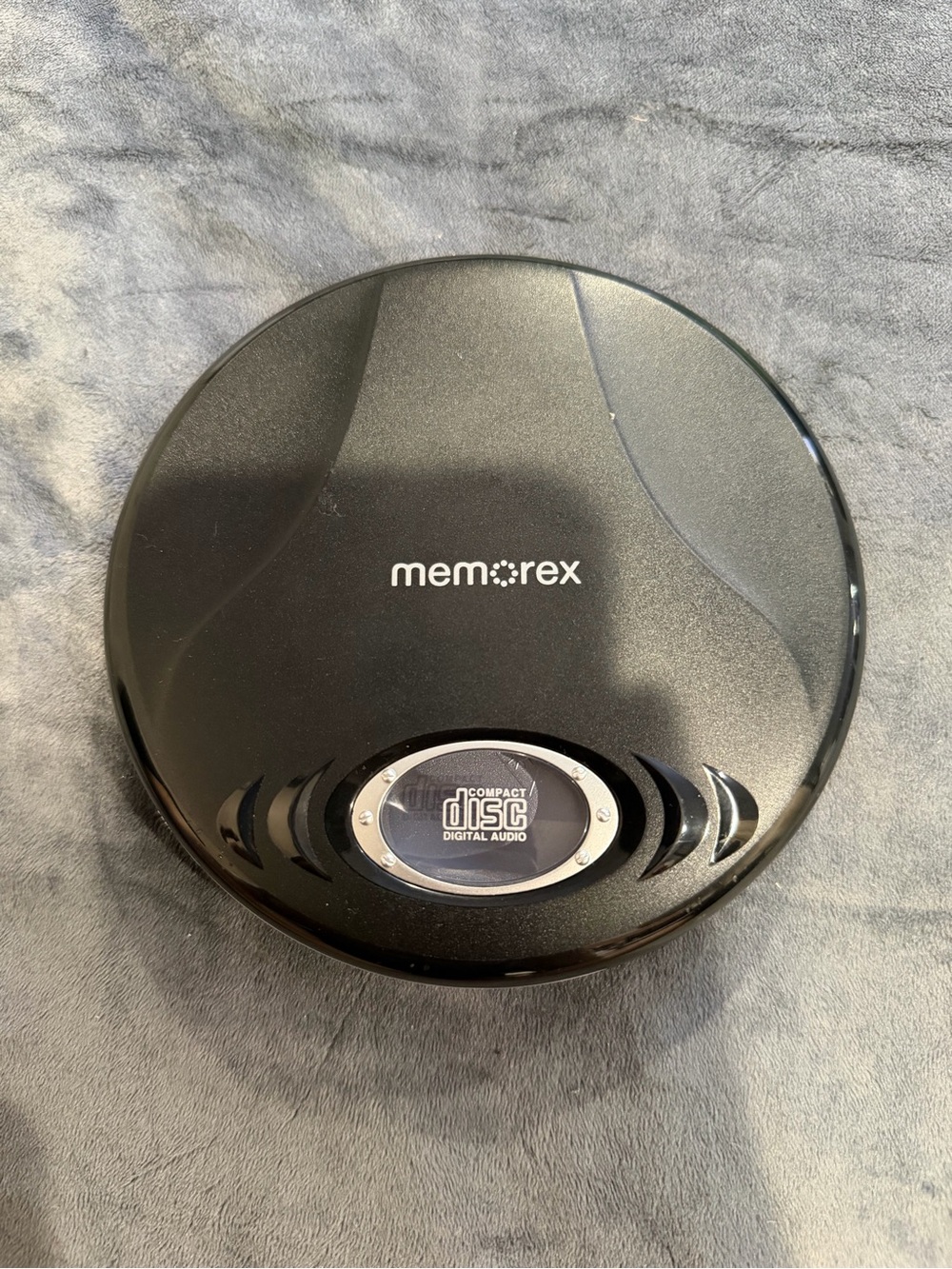 Memorex Personal Portable CD Player MD6451BLK -Tested Working